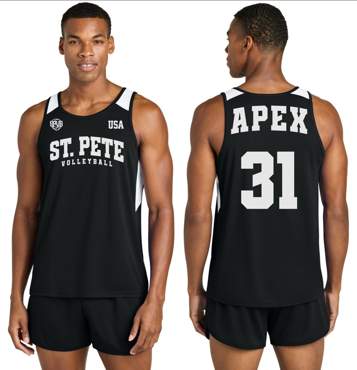 SPVB St. Pete Volleyball Apex jersey